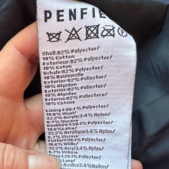 Penfield Black Hooded Jacket - Picture 8 of 8